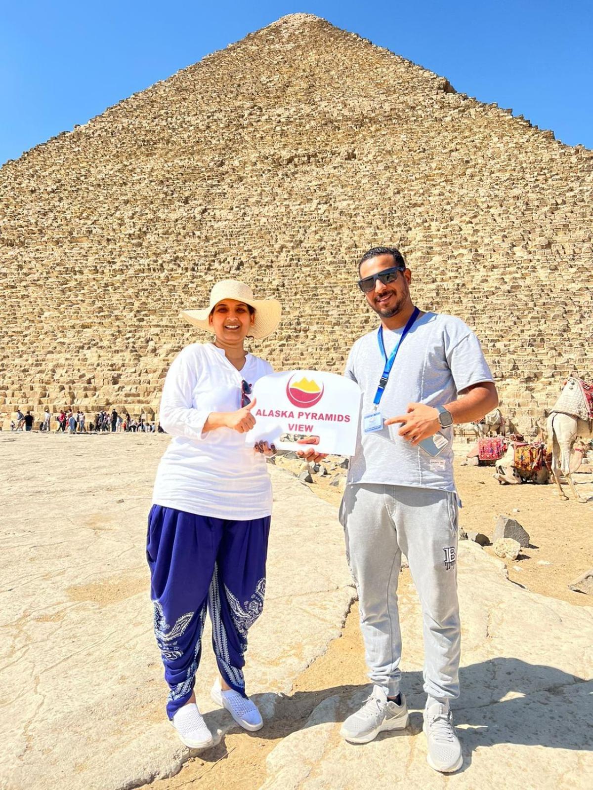 Alaskapyramidsview Kafret el-Gabal Kültér fotó